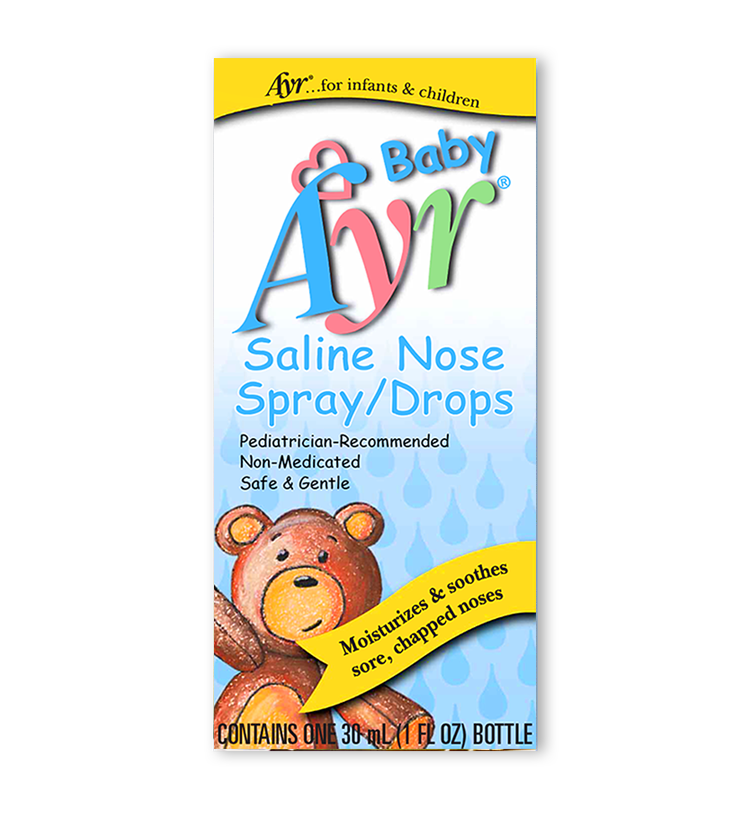 Children's saline shops nose spray