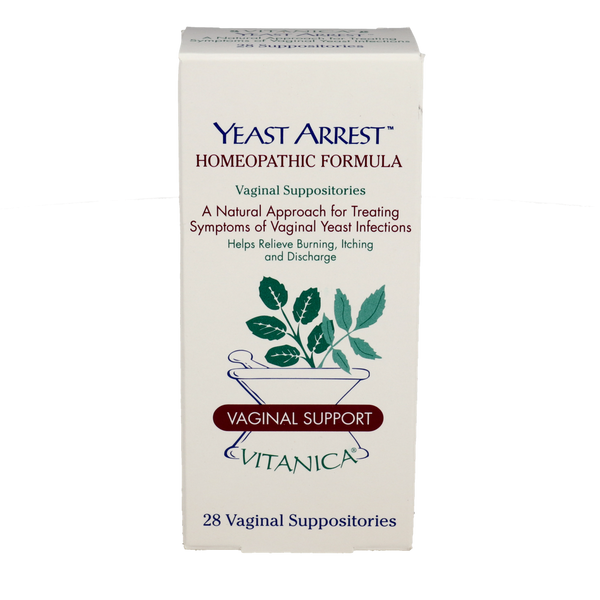 Yeast Arrest Suppositories, 14 ct