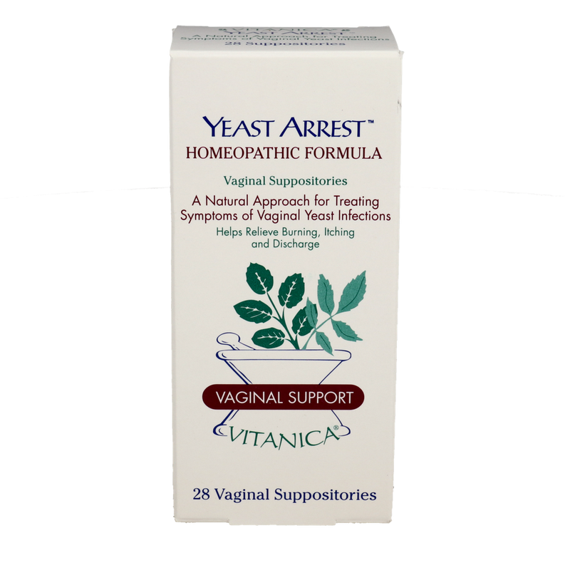 Yeast Arrest Suppositories, 14 ct