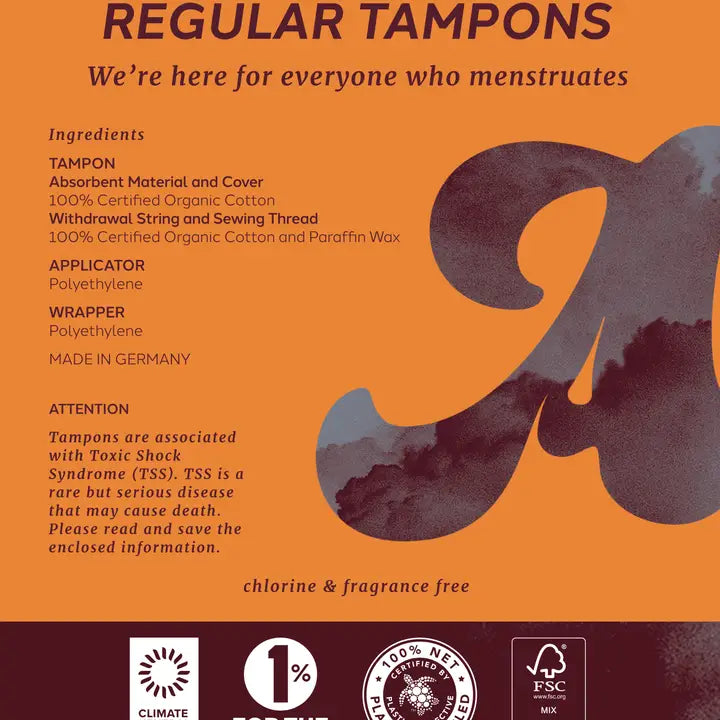 August Regular Tampons